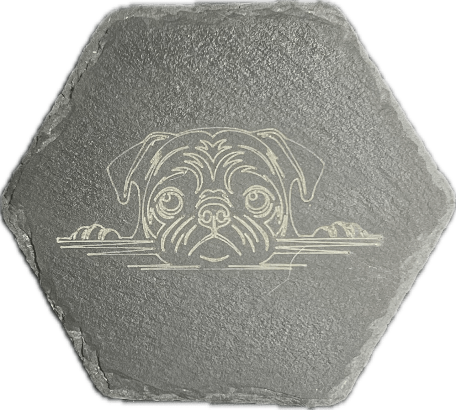 Dog Head Slate Coasters (SnowPaw Engraving) - SnowPaw Store - SnowPaw Store - Gifts