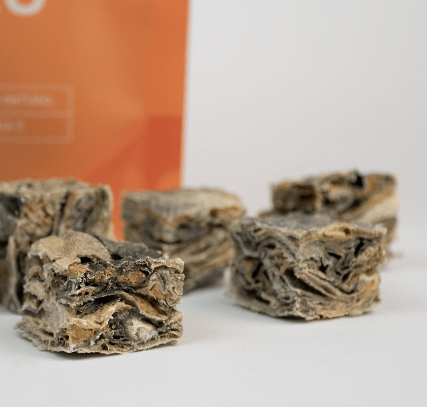 Dried Cod Skin Cubes 100g (Buddylicious) - SnowPaw Store - Buddylicious - Dog Food