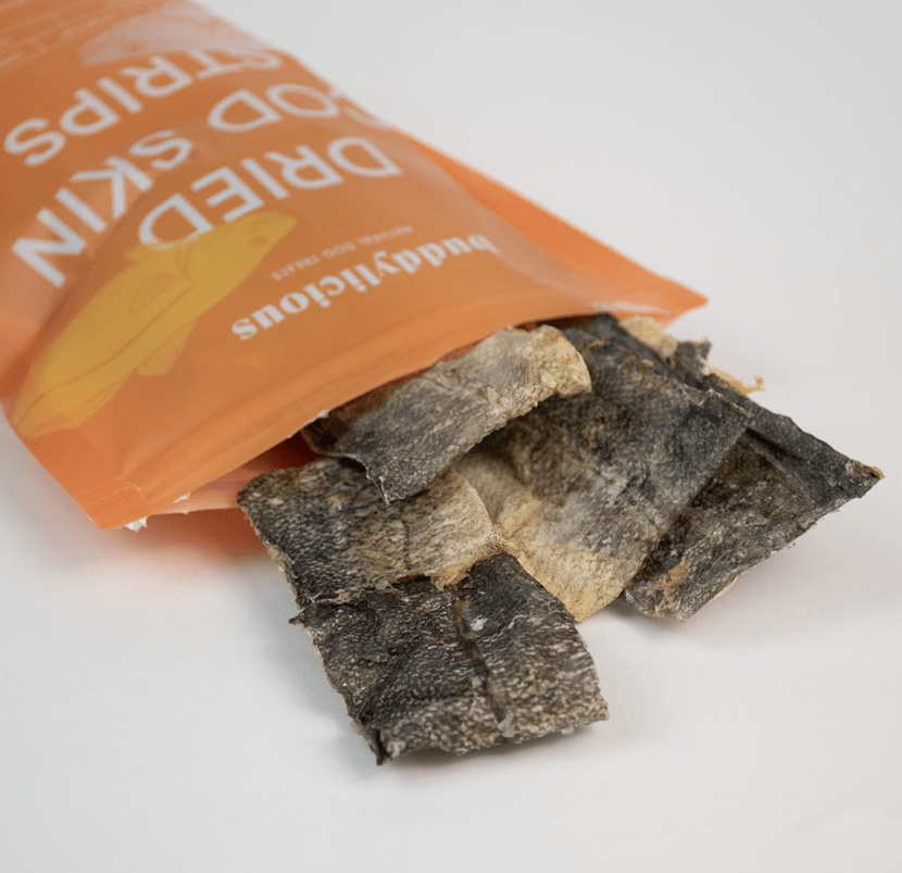 Dried Cod Skin Strips 100g (Buddylicious) - SnowPaw Store - Buddylicious - Dog Food
