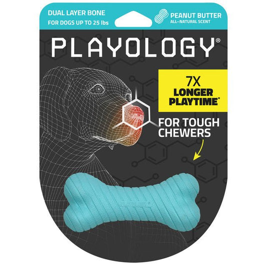 Dual Layer Bone - SnowPaw Store - Playology - Dog Toys