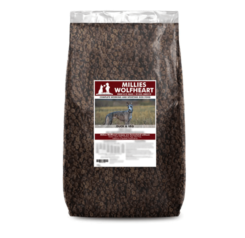Duck and Veg Dry Dog Food (Millies Wolfheart) - SnowPaw Store - Millies Wolfheart - Dog Food