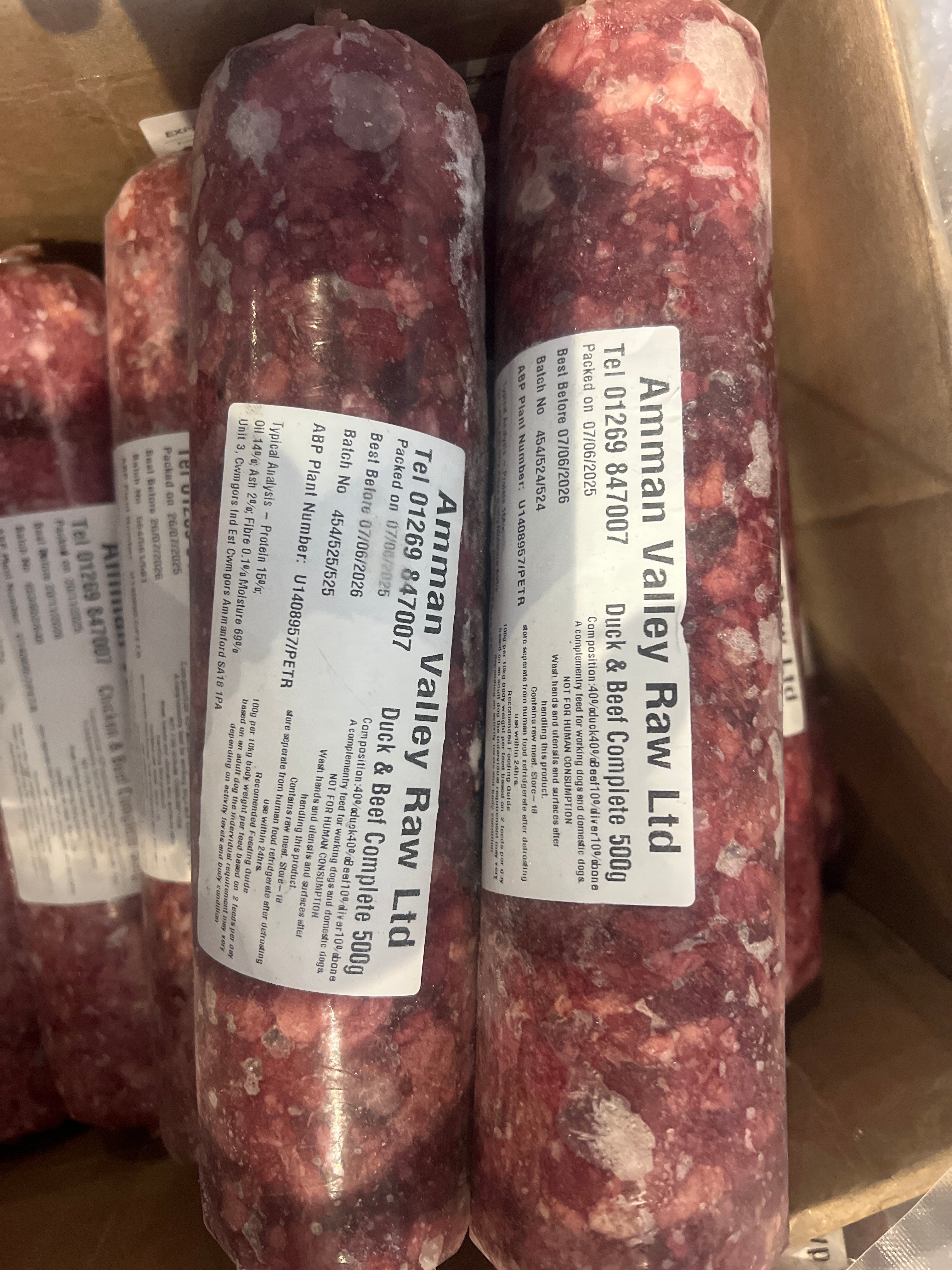 Duck & Beef Complete 80 | 10 | 10 (Snowpaw Raw) - SnowPaw Store - SnowPaw Store - Dog Food