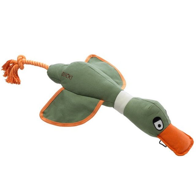 Duck! Canvas Thrower Dog Toy (House of Paws) - SnowPaw Store - House of Paws - Dog Toys