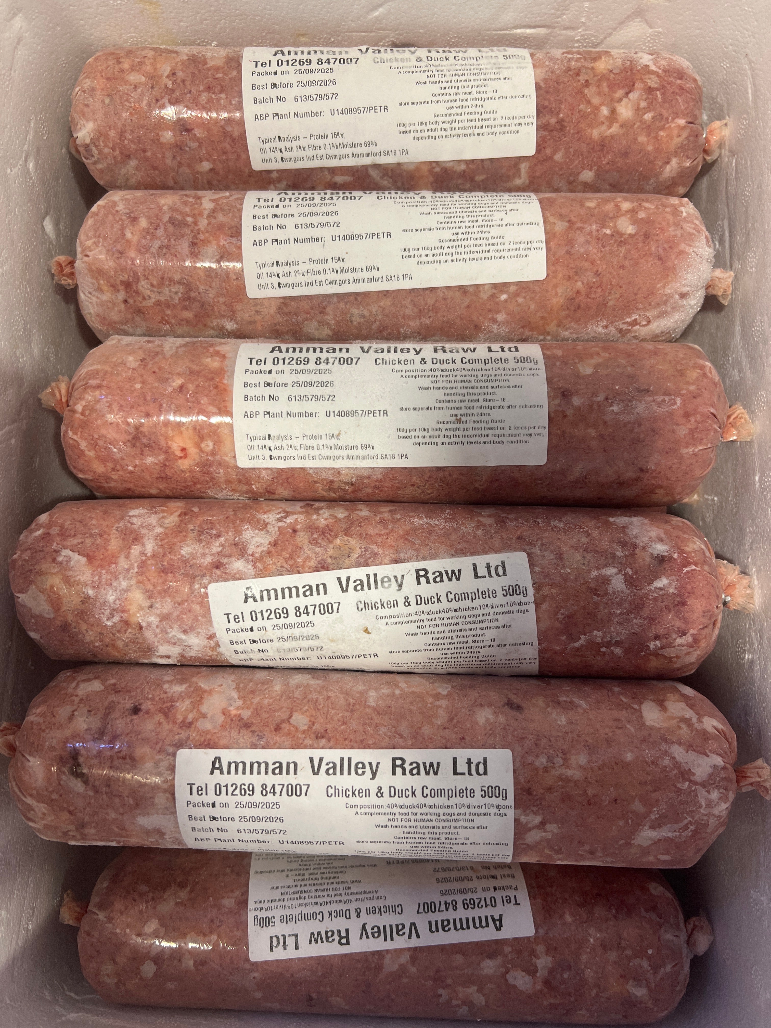 Duck & Chicken Complete 80 | 10 | 10 (Snowpaw Raw) - SnowPaw Store - SnowPaw Store - Dog Food