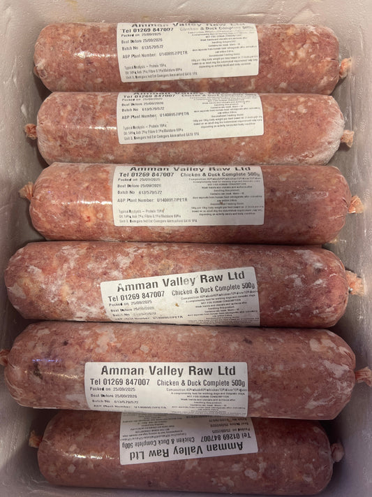 Duck & Chicken Complete 80 | 10 | 10 (Snowpaw Raw) - SnowPaw Store - SnowPaw Store - Dog Food