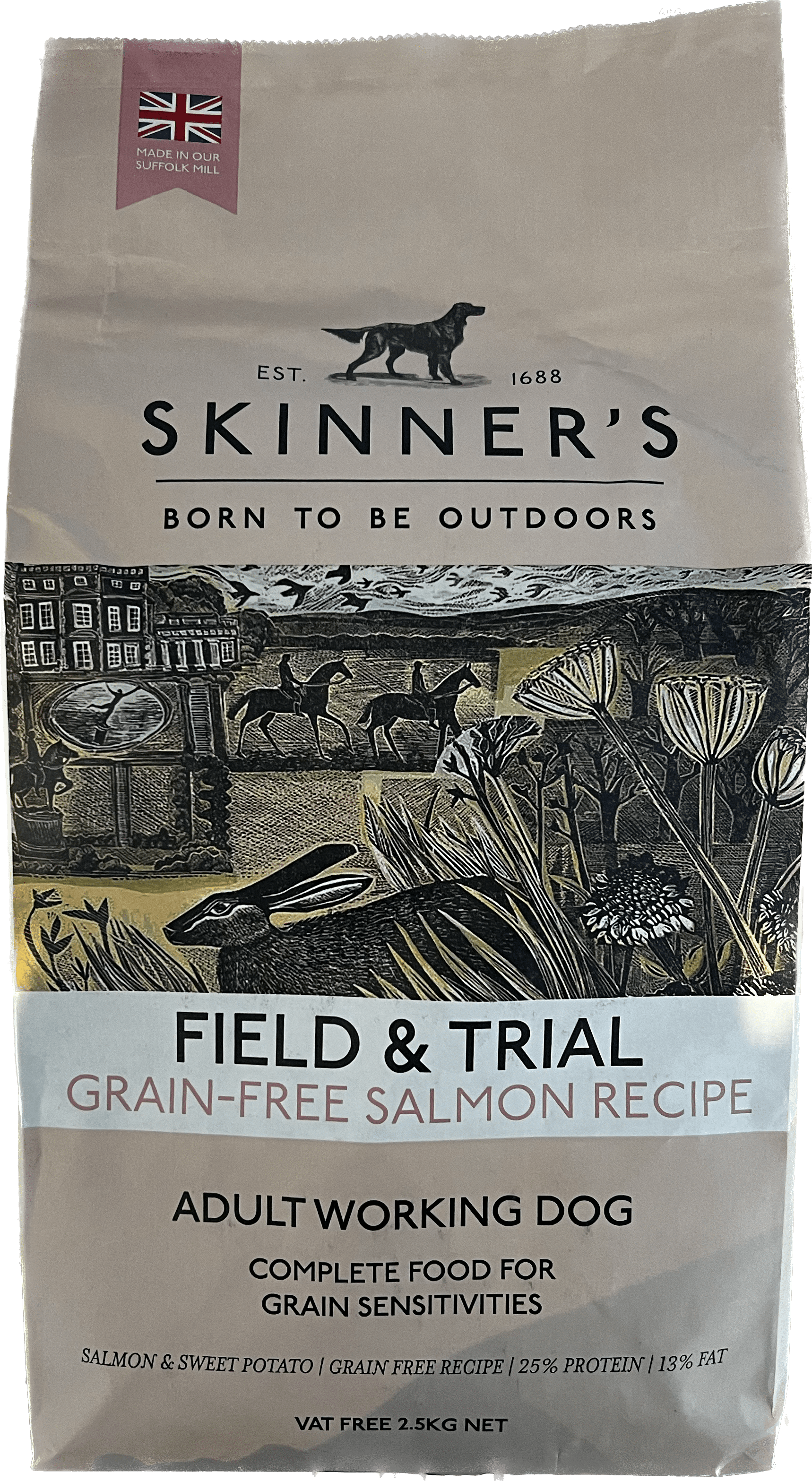 Field & Trial Grain Free Salmon and Sweet Potato (Skinner's) - SnowPaw Store - Skinner's - Dog Food