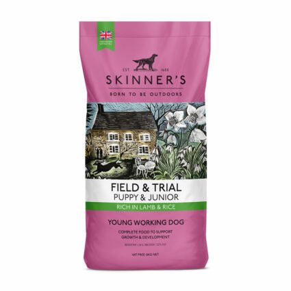 Field & Trial Puppy & Junior Lamb & Rice (Skinner's) - SnowPaw Store - Skinner's - Dog Food