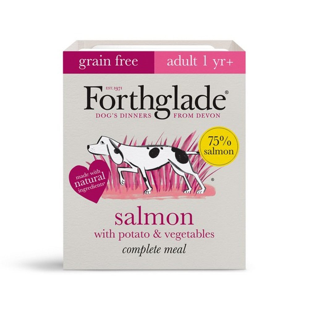 Forthglade Adult Meal Salmon Potato & Veg Grain Free 395g - SnowPaw Store - Forthglade - Dog Food