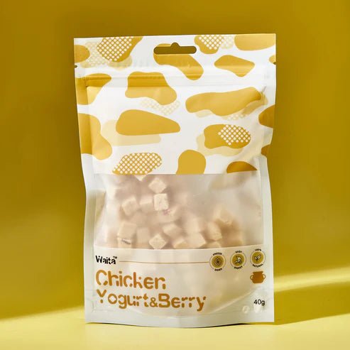 Freeze Dried Chicken, Yogurt & Berry 40g (Waita) - SnowPaw Store - Waita - Dog Treats