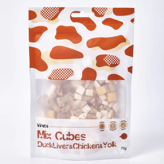Freeze Dried Mixed Cube Training Treats (Waita) - SnowPaw Store - Waita - Dog Treats
