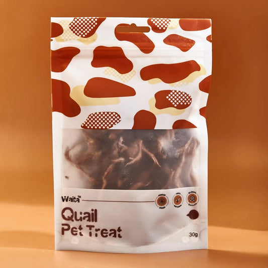 Freeze Dried Quail 30g (Waita Pet) - SnowPaw Store - Waita - Dog Treats
