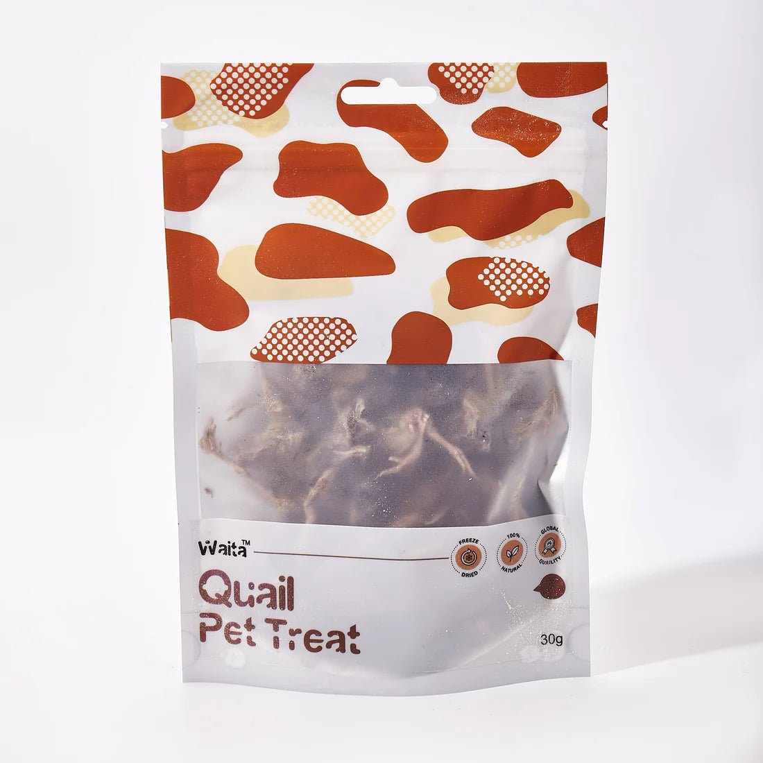 Freeze Dried Quail 30g (Waita Pet) - SnowPaw Store - Waita - Dog Treats
