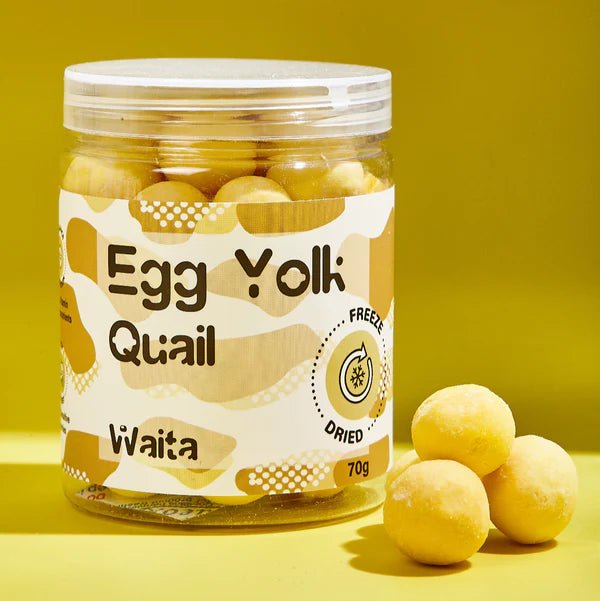 Freeze Dried Quail Egg Yolk 70g (Waita) - SnowPaw Store - Waita - Dog Treats