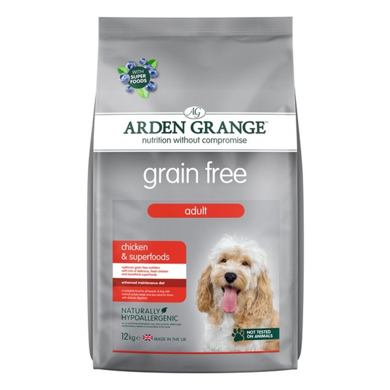 Grain Free Adult Chicken & Superfoods (Arden Grange) - SnowPaw Store - Arden Grange - Dog Food