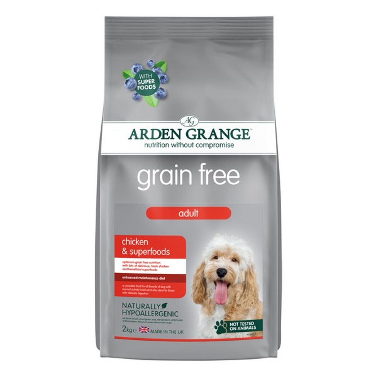 Grain Free Adult Chicken & Superfoods (Arden Grange) - SnowPaw Store - Arden Grange - Dog Food