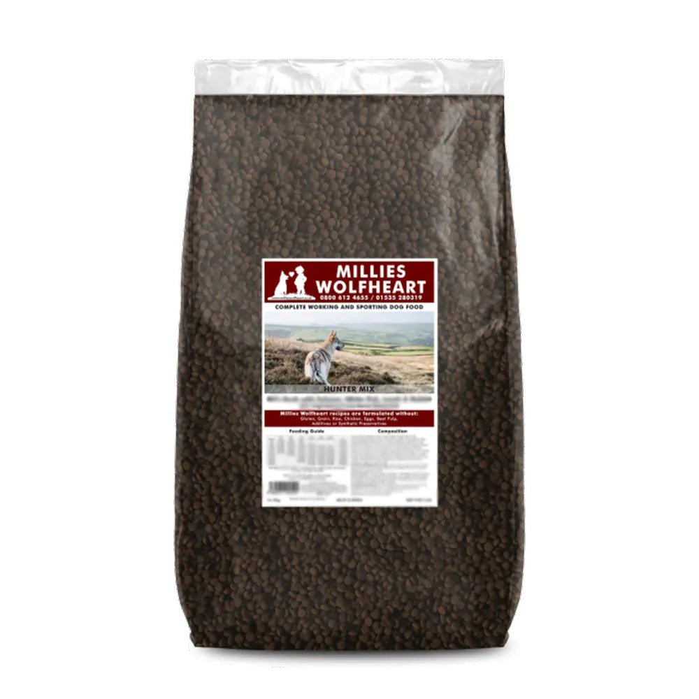 Hunter Mix Dry Dog Food (Millies Wolfheart) - SnowPaw Store - Millies Wolfheart - Dog Food