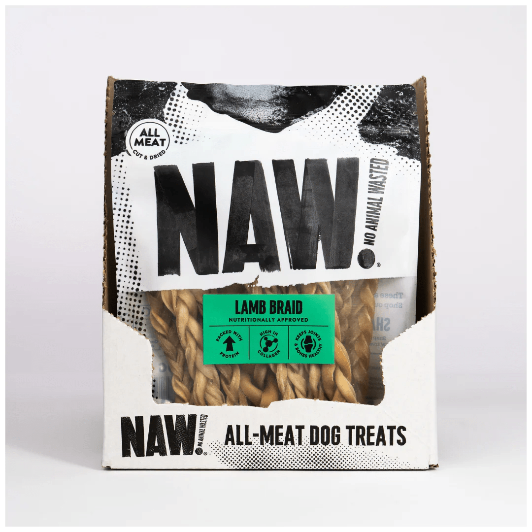 Lamb Braid 120g (NAW) - SnowPaw Store - NAW - Dog Treats