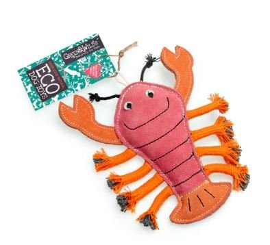 Larry the Lobster (Green & Wilds) - SnowPaw Store - Green & Wilds - Dog Toys