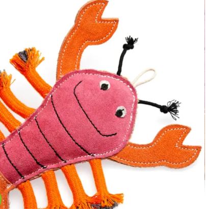 Larry the Lobster (Green & Wilds) - SnowPaw Store - Green & Wilds - Dog Toys
