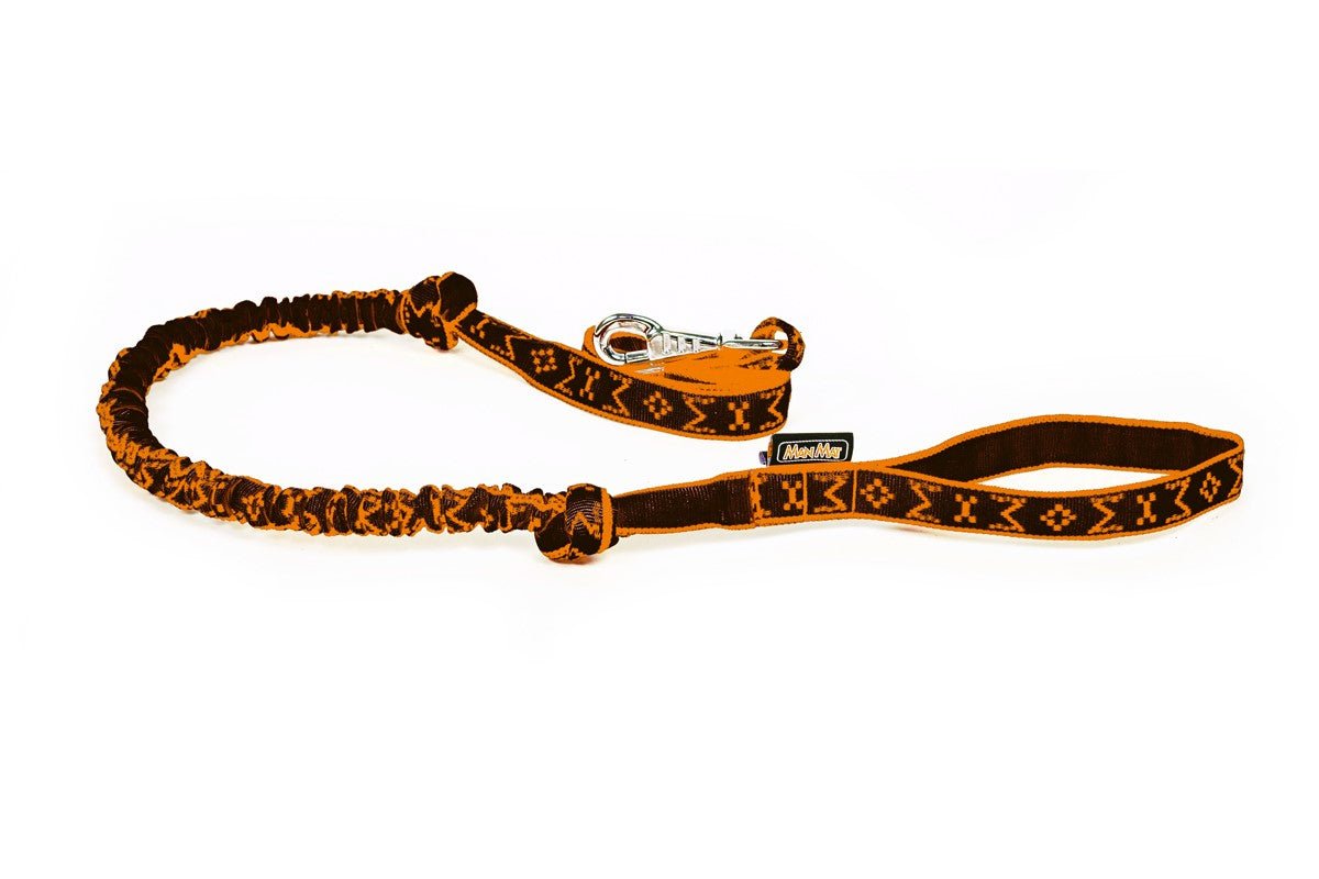 Lead with Built - in Bungee - SnowPaw Store - ManMat - Dog Collars, Leads, Belts