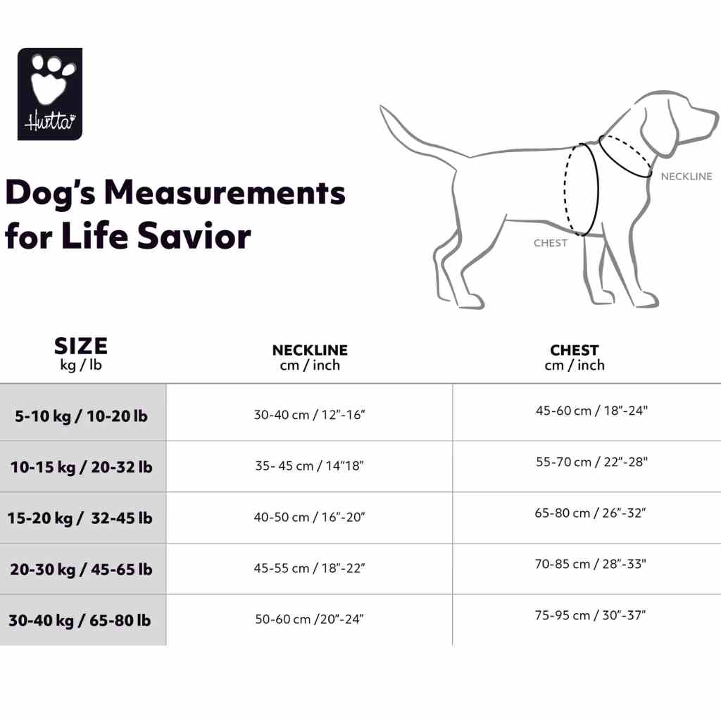 Life Savior ECO Dog Life Jacket (Hurtta) - SnowPaw Store - Hurtta - Life Jackets