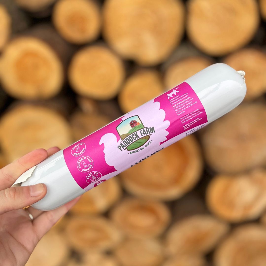 Luxury Turkey Pate 400g (Paddock Farm) - SnowPaw Store - Nova Dog Chews - Dog Treats