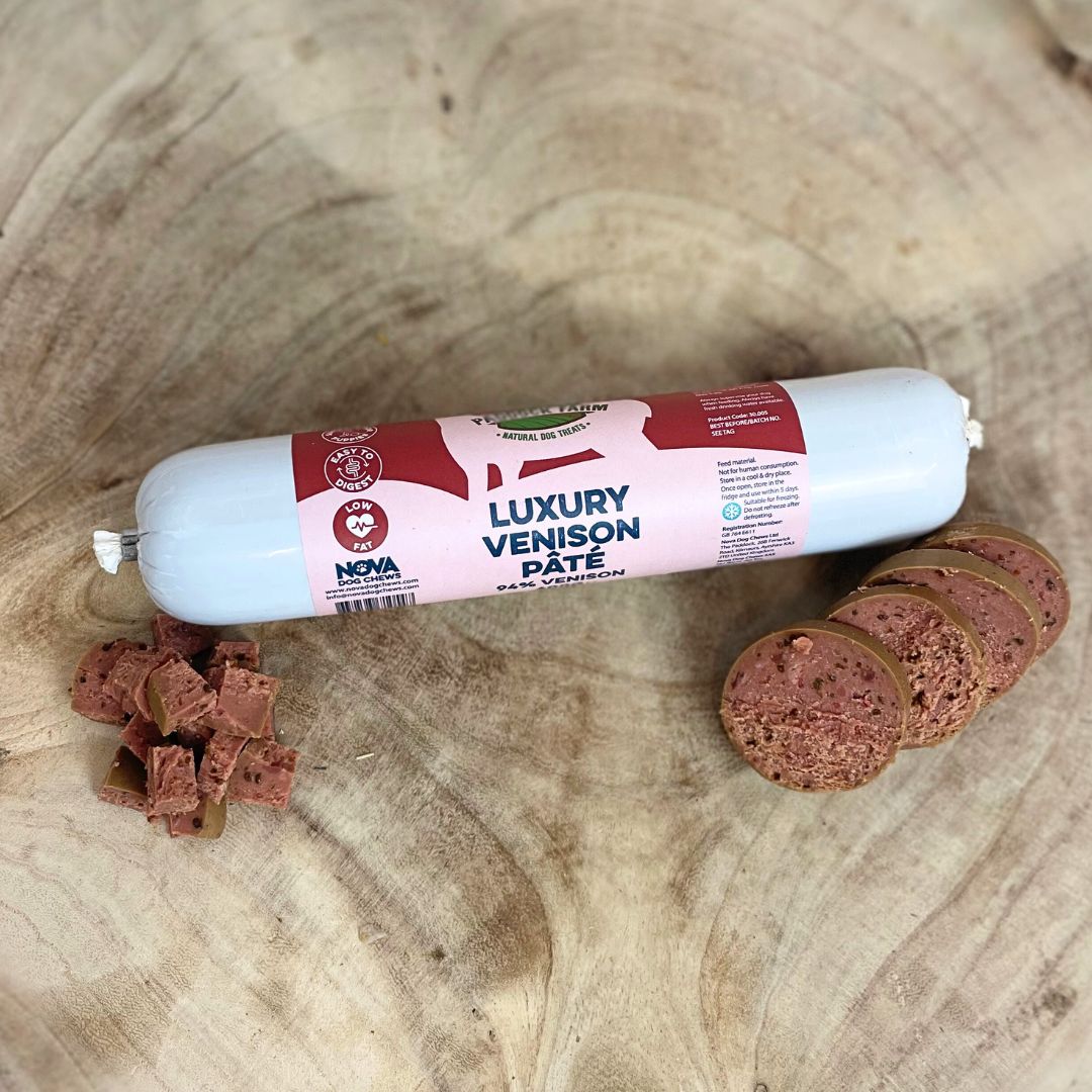Luxury Venison Pate 800g (Paddock Farm) - SnowPaw Store - Nova Dog Chews - Dog Treats