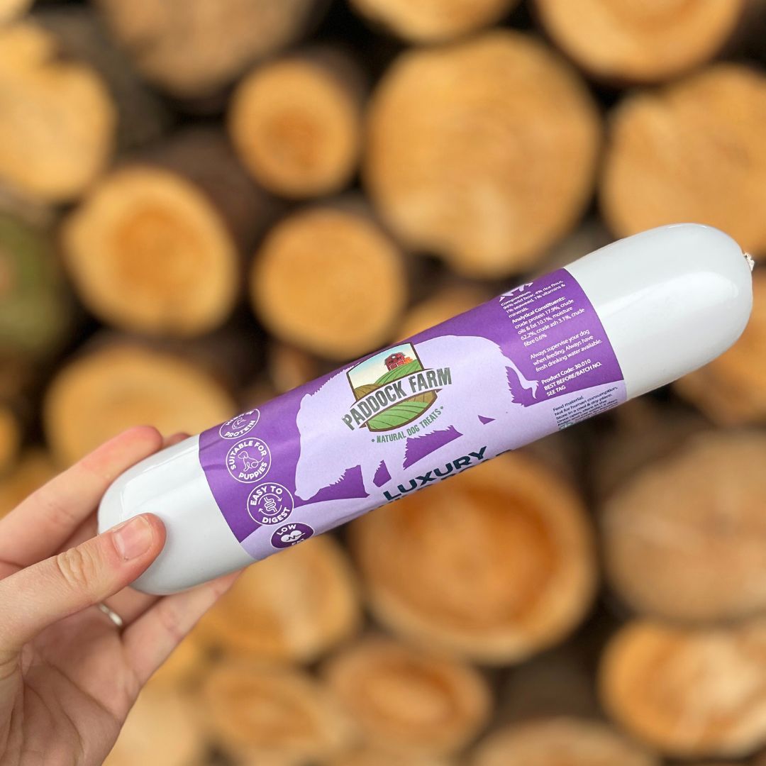 Luxury Wild Boar Pate 400g (Paddock Farm) - SnowPaw Store - Nova Dog Chews - Dog Treats