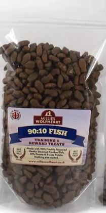 Millies Wolfheart Training & reward Treats 90:10 Fish 750g - SnowPaw Store - Millies Wolfheart - Dog Treats