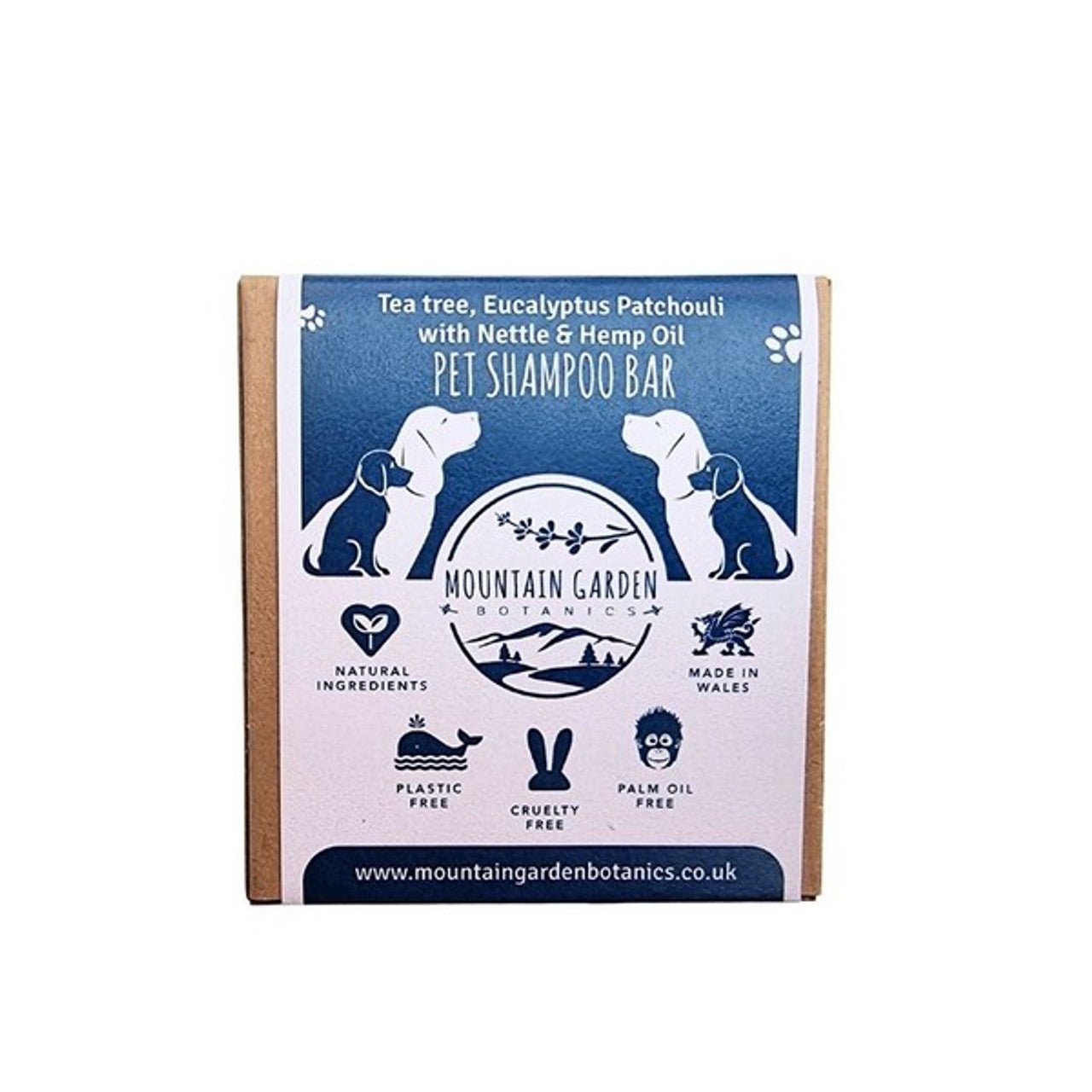 Mountain Garden Botanics Pet Shampoo Bar Tea tree, Eucalyptus and Patchouli - SnowPaw Store - SnowPaw Store - Food & Health