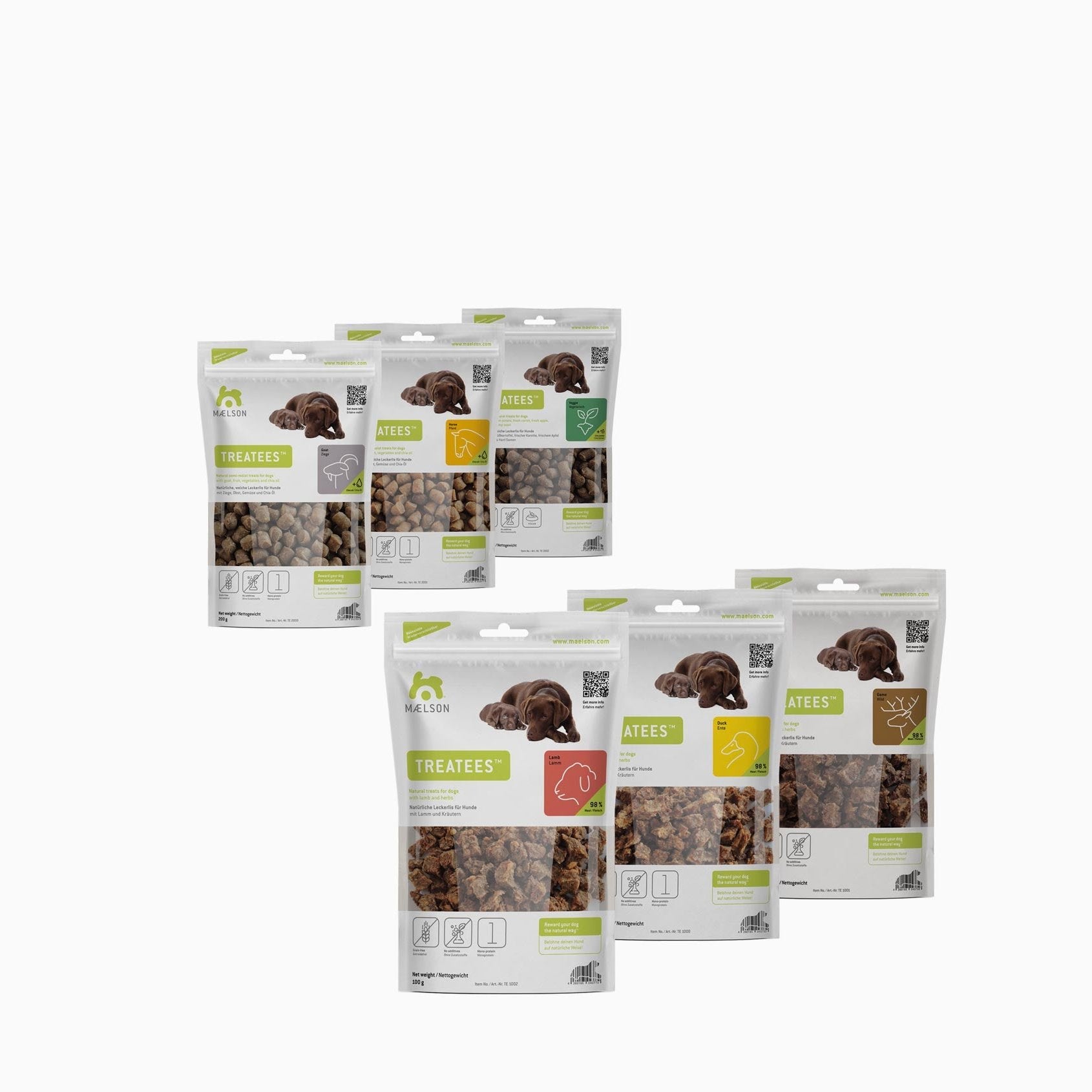 Natural Treats for Dogs - Treatees (Maelson) - SnowPaw Store - Maelson - Dog Treats