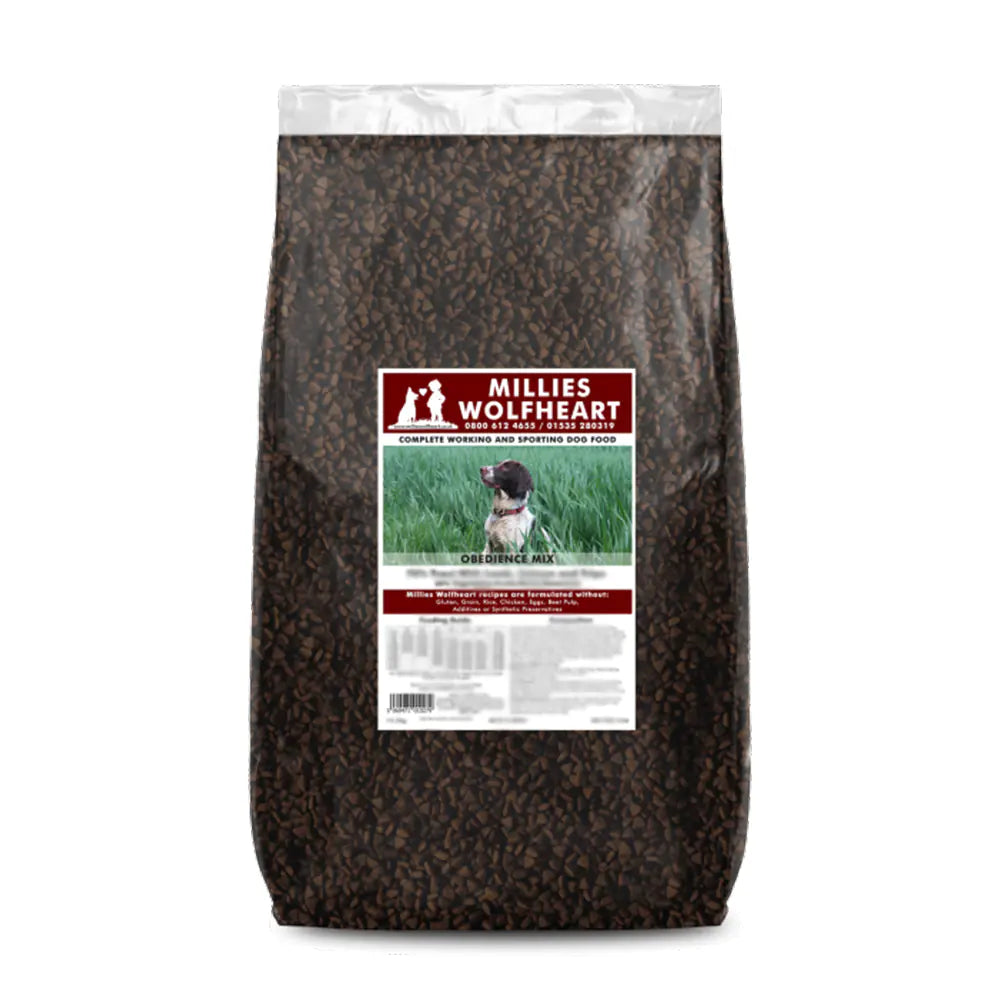 Obedience Mix Dry Dog Food (Millies Wolfheart)