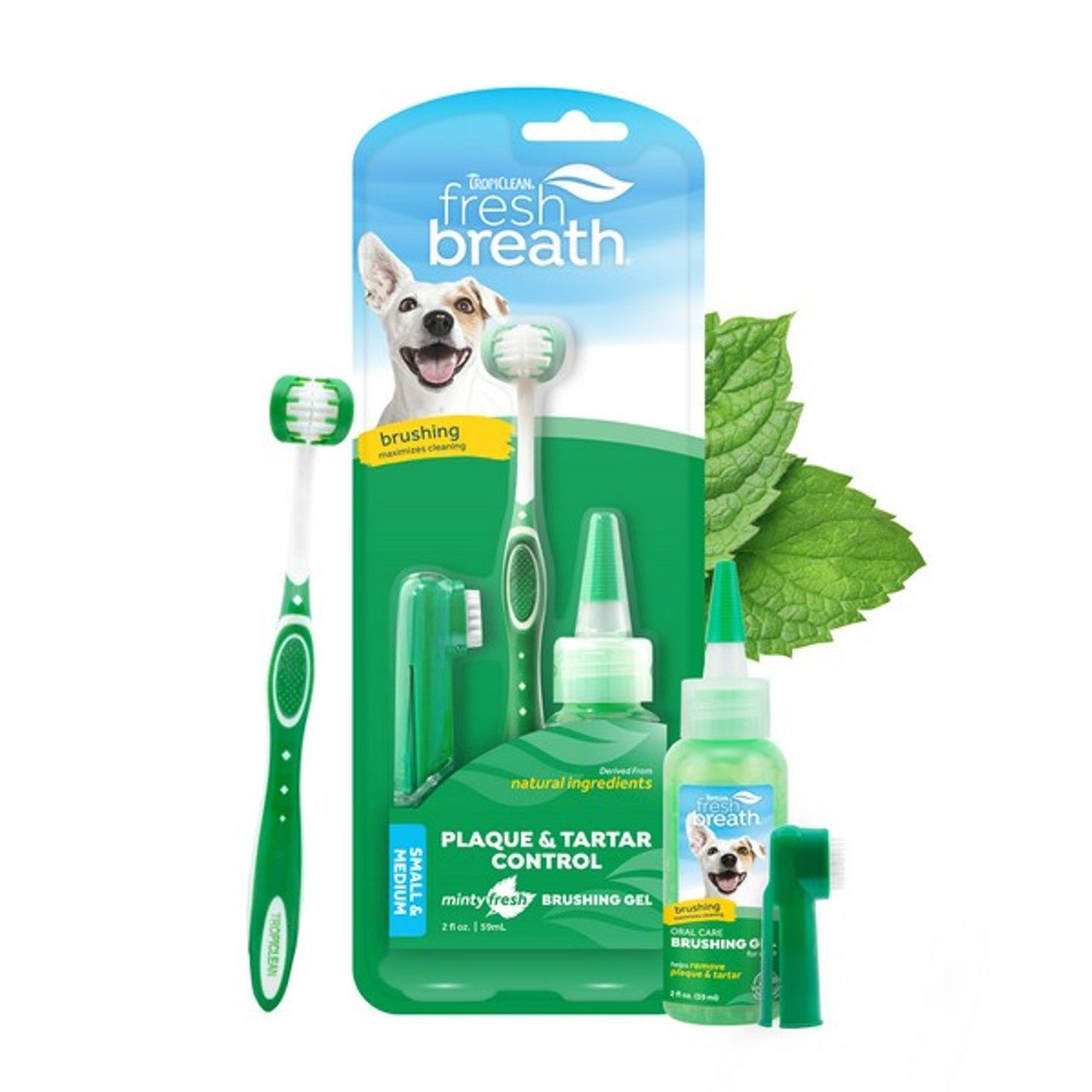 Oral Care Kit for Small Dogs 59ml (TropiClean) (Copy) - SnowPaw Store - TropiClean - Food & Health