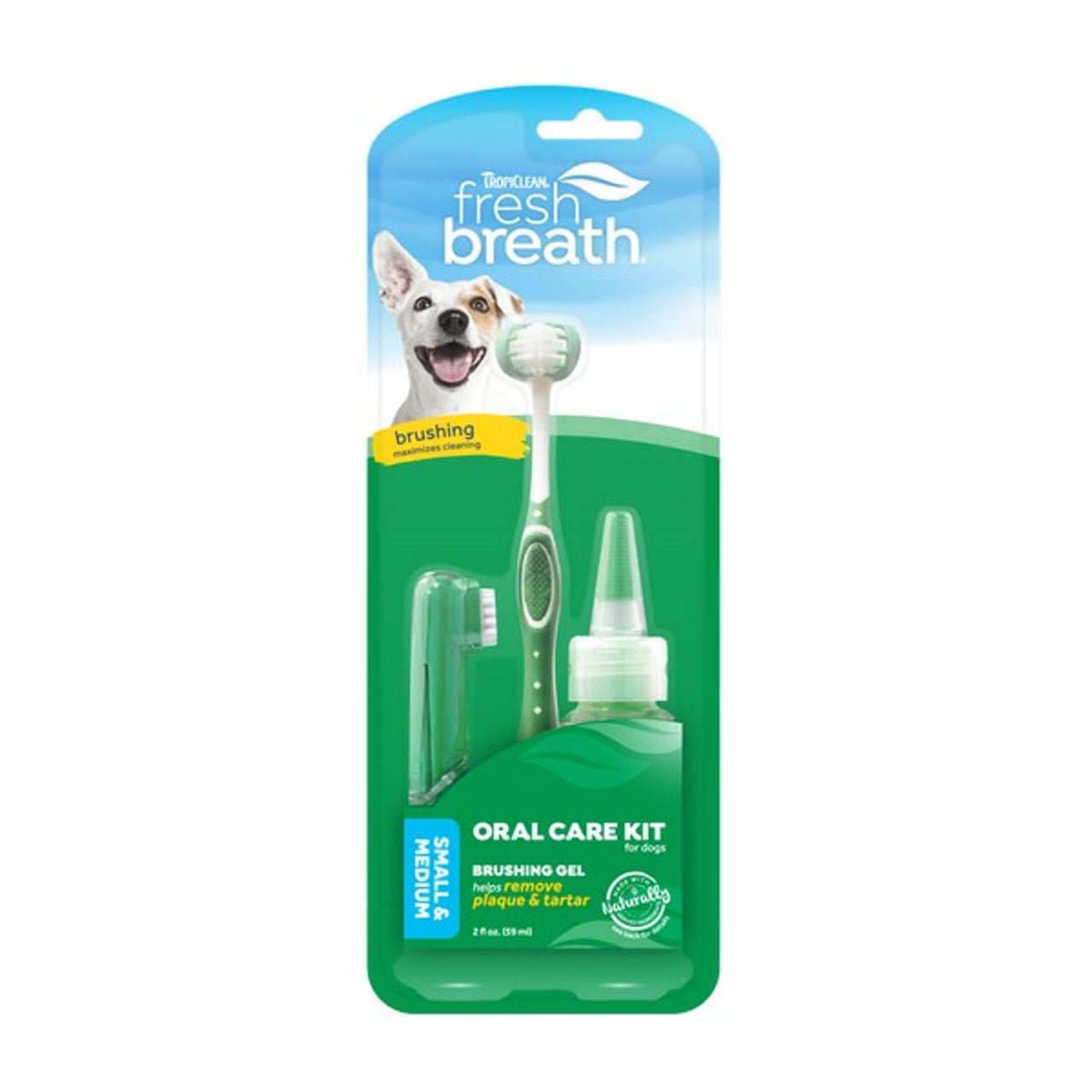 Oral Care Kit for Small Dogs 59ml (TropiClean) (Copy) - SnowPaw Store - TropiClean - Food & Health