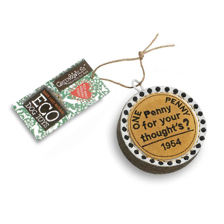 Penny For Your Thoughts Toy (Green & Wilds) - SnowPaw Store - Green & Wilds - Dog Toys