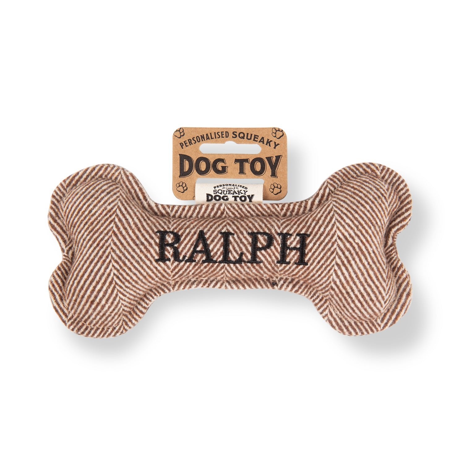 Personalised Squeaky Dog Toy - SnowPaw Store - H&H - Gifts