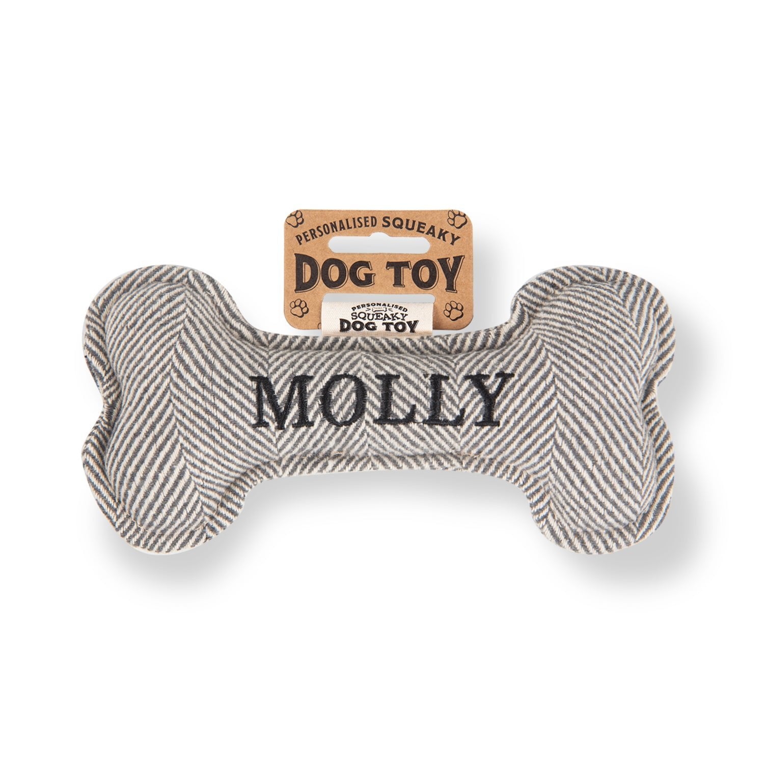 Personalised Squeaky Dog Toy - SnowPaw Store - H&H - Gifts