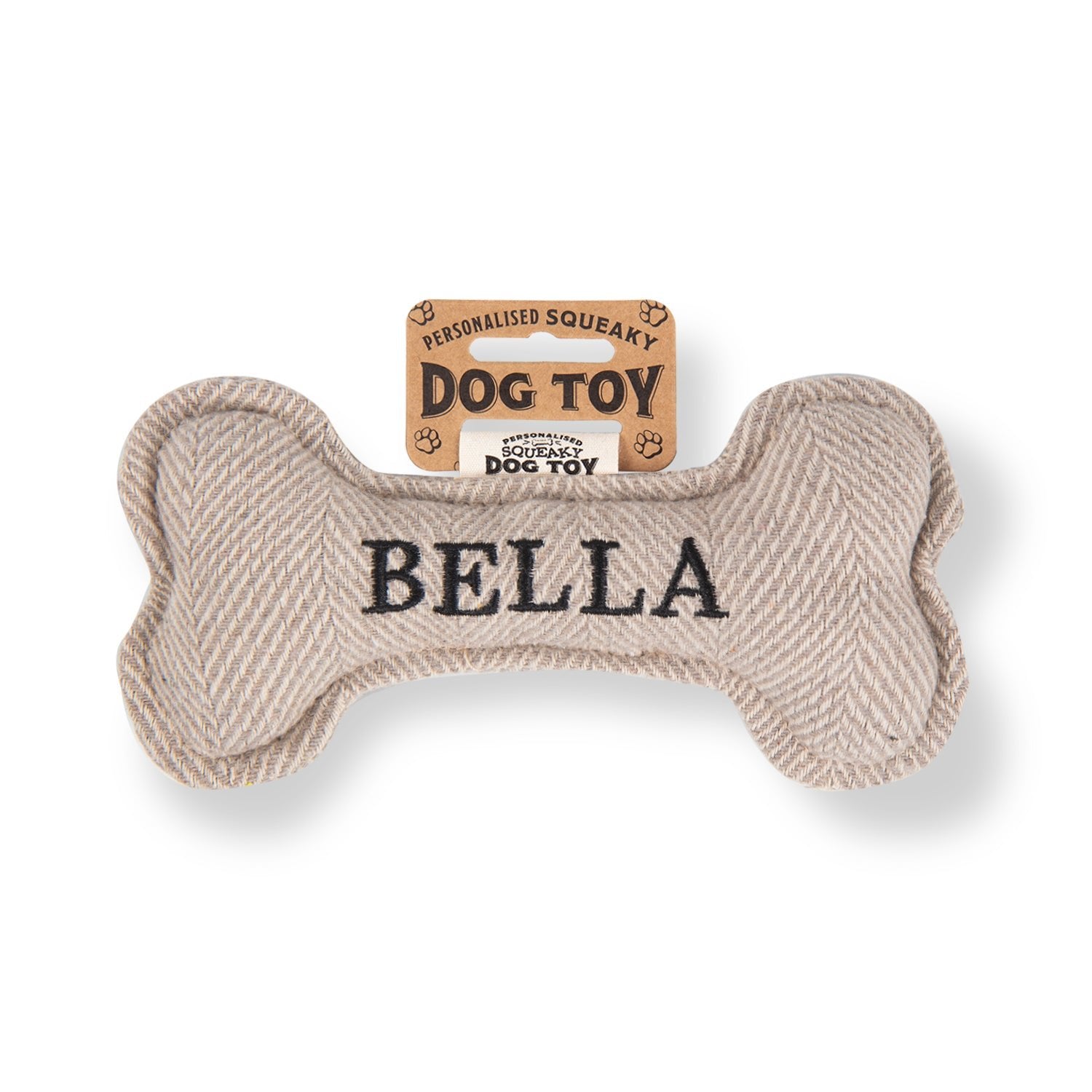 Personalised Squeaky Dog Toy - SnowPaw Store - H&H - Gifts