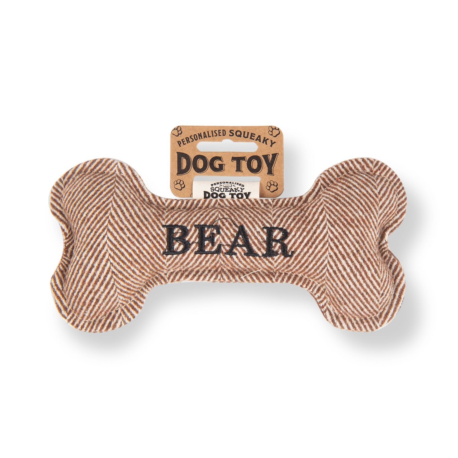Personalised Squeaky Dog Toy - SnowPaw Store - H&H - Gifts
