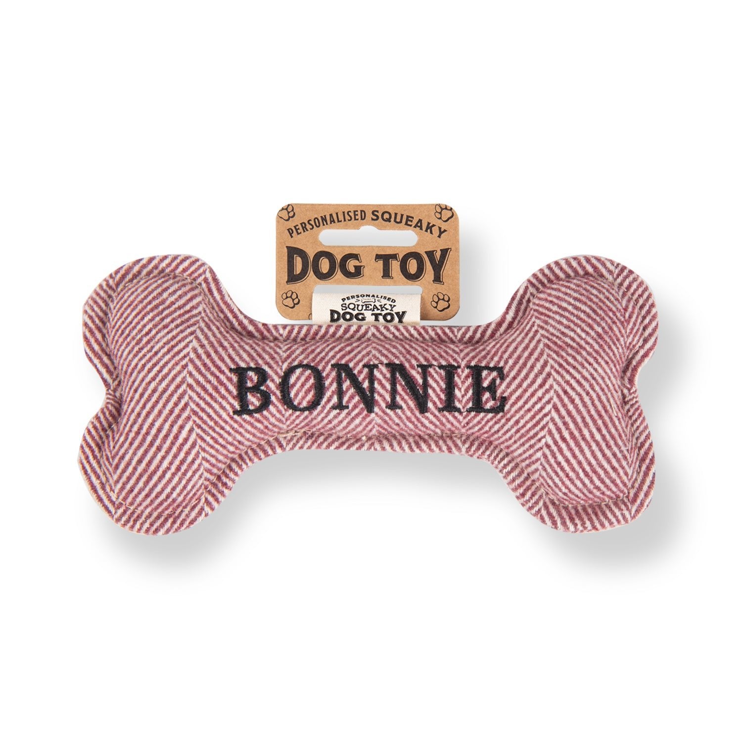 Personalised Squeaky Dog Toy - SnowPaw Store - H&H - Gifts
