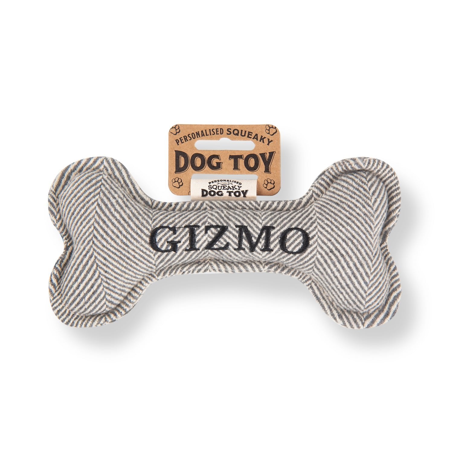 Personalised Squeaky Dog Toy - SnowPaw Store - H&H - Gifts