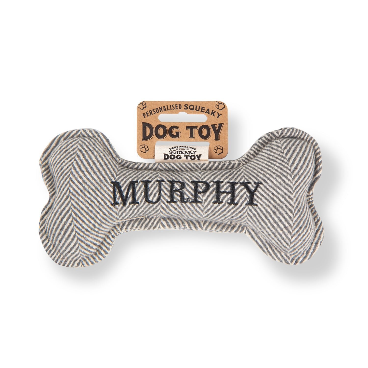 Personalised Squeaky Dog Toy - SnowPaw Store - H&H - Gifts