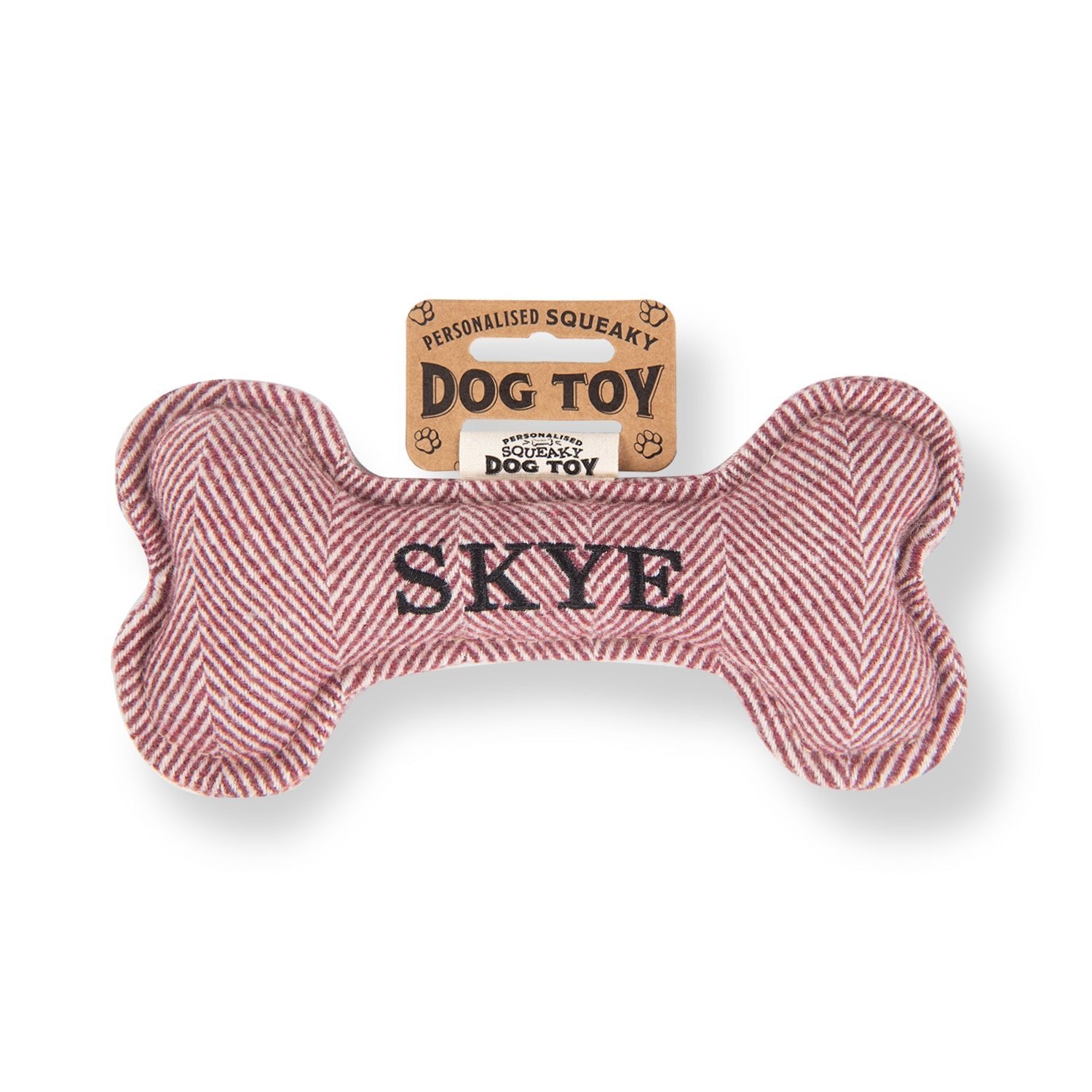 Personalised Squeaky Dog Toy - SnowPaw Store - H&H - Gifts
