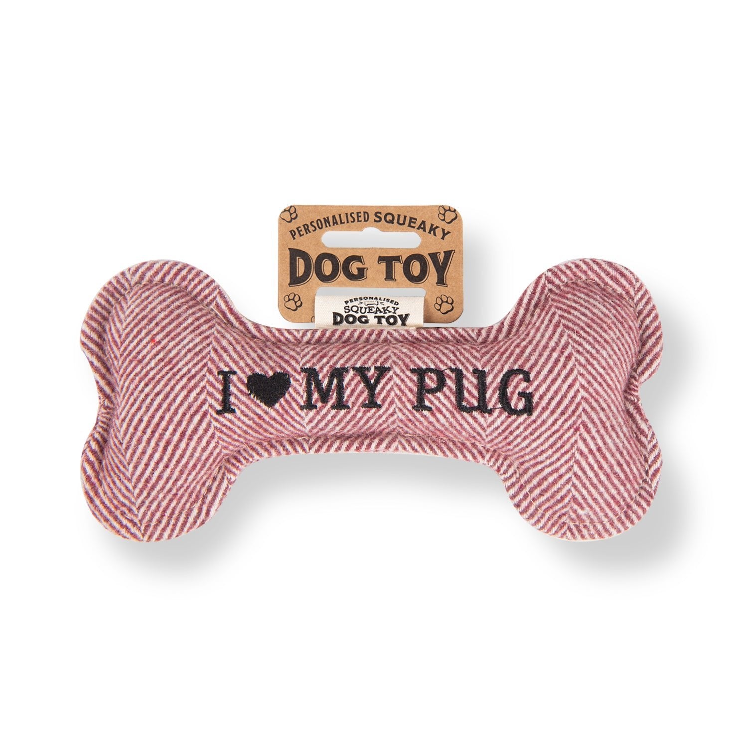Personalised Squeaky Dog Toy - SnowPaw Store - H&H - Gifts