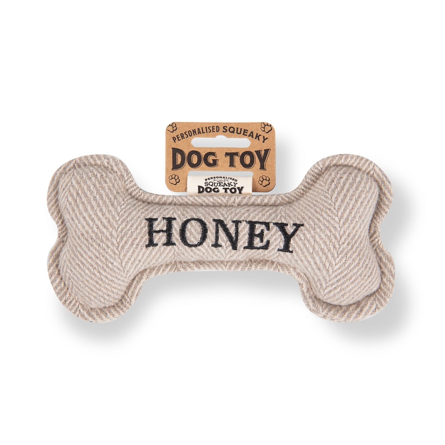 Personalised Squeaky Dog Toy - SnowPaw Store - H&H - Gifts