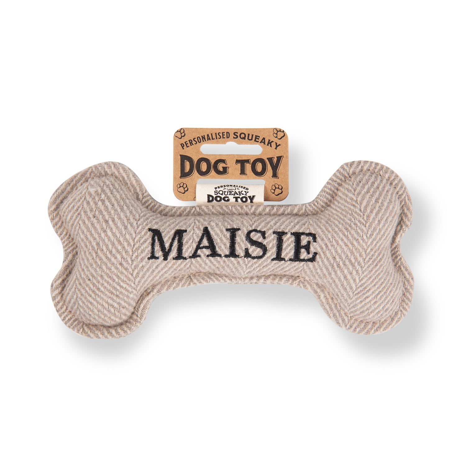 Personalised Squeaky Dog Toy - SnowPaw Store - H&H - Gifts