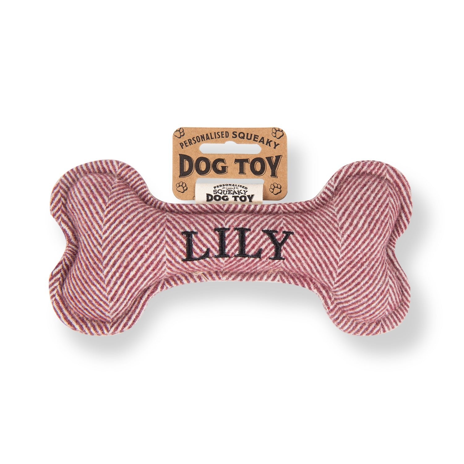 Personalised Squeaky Dog Toy - SnowPaw Store - H&H - Gifts