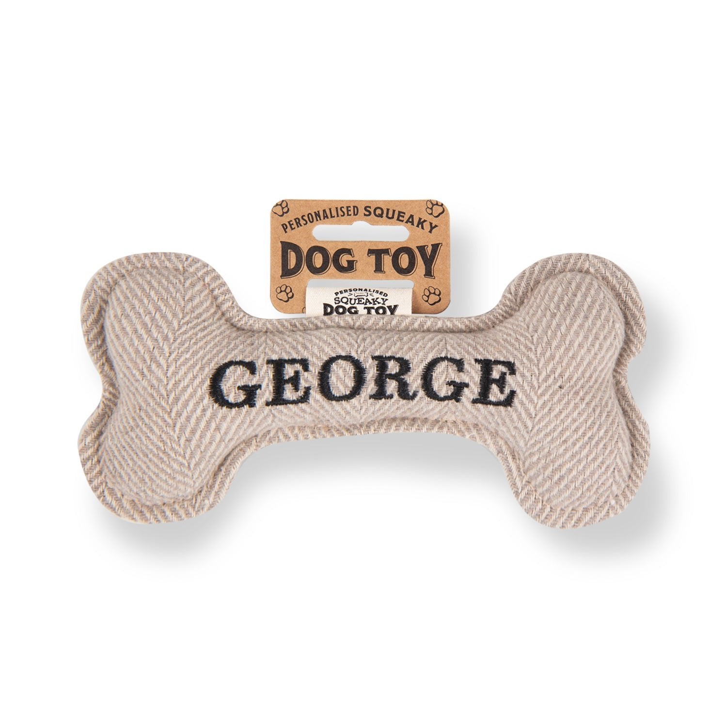Personalised Squeaky Dog Toy - SnowPaw Store - H&H - Gifts