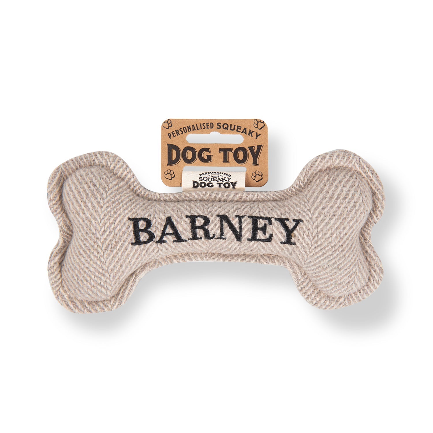 Personalised Squeaky Dog Toy - SnowPaw Store - H&H - Gifts