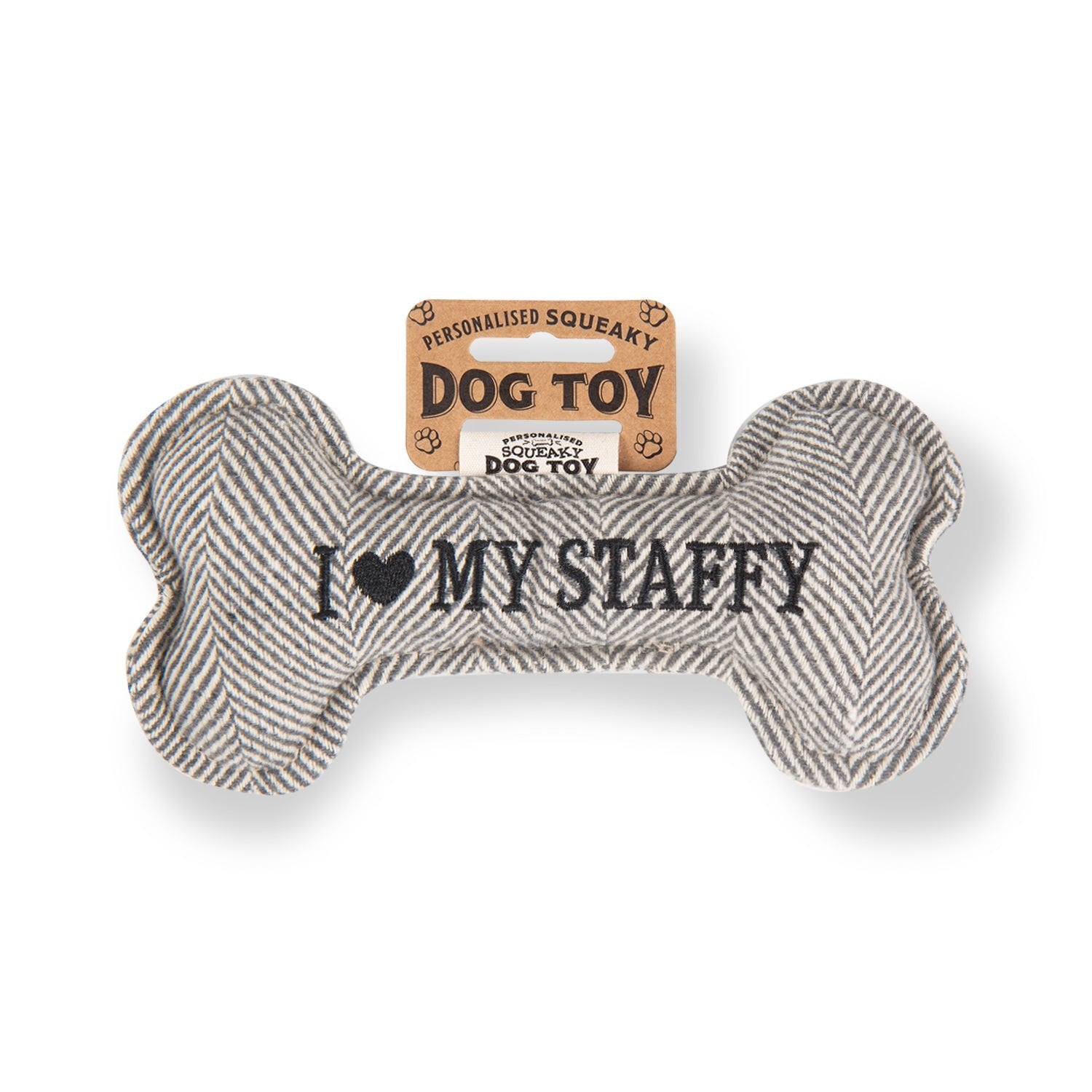 Personalised Squeaky Dog Toy - SnowPaw Store - H&H - Gifts